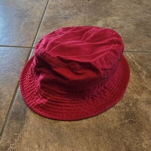 Red | GELANTE | Basic Bucket Hat